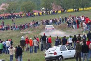 Rallye Český Krumlov: Atmosféra na rychlostní zkoušce Svatý Jan (foto: P.Kacerovský)